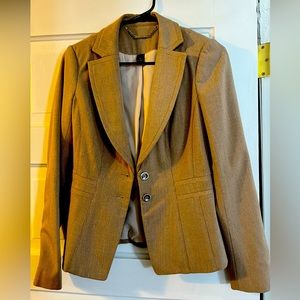 White House Black Market Women’s Tan Blazer